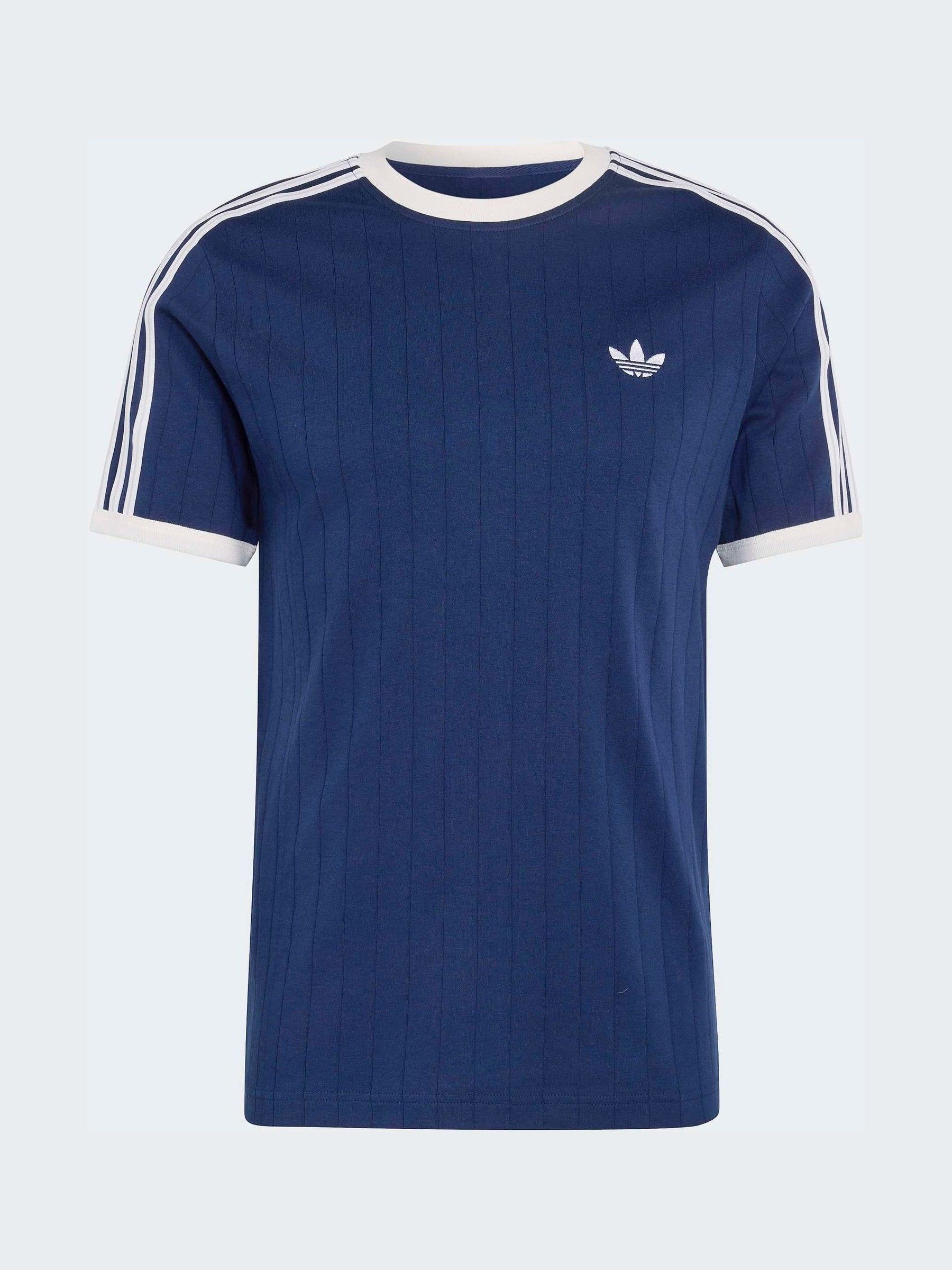 Buy adidas originals Blue Drop Needle 3-Stripes T-Shirt from Next USA