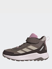 adidas Terrex Brown Anylander Mid Children Hiking Shoes - Image 4 of 10