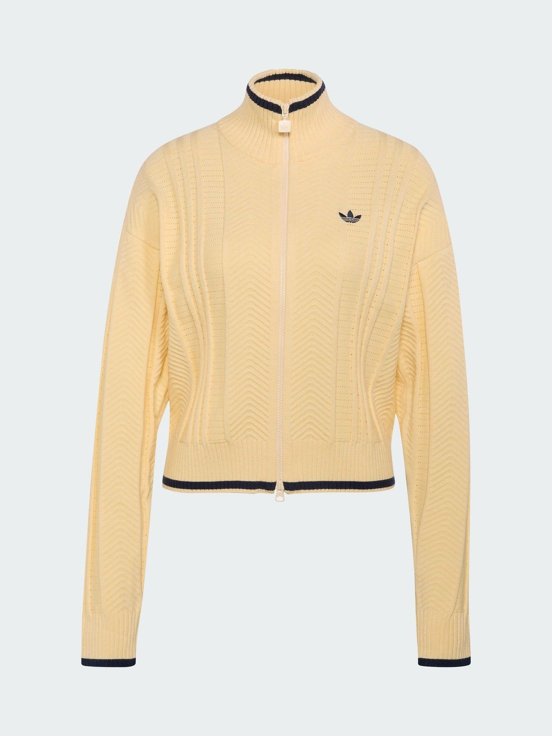 Buy adidas originals Yellow Cable Knit Firebird Track Top from