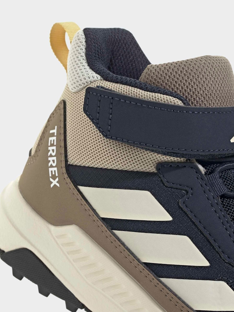 adidas Terrex Blue Anylander Mid Children Hiking Shoes - Image 10 of 10