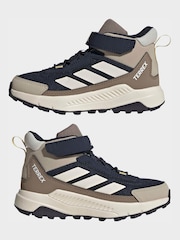 adidas Terrex Blue Anylander Mid Children Hiking Shoes - Image 6 of 10