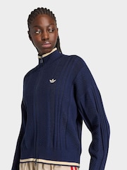 adidas originals Cable Knit Firebird Track Top - Bild 4 von 6