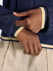 adidas originals Cable Knit Firebird Track Top - Bild 5 von 6