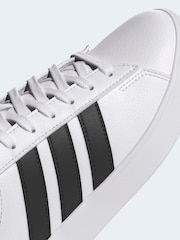 adidas White Grand Court 3.0 Shoes - Image 10 of 10