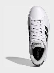 adidas White Grand Court 3.0 Shoes - Image 6 of 10