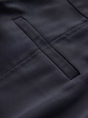 CERENE Darcy Black Super Wide Pleat Front Satin Palazzo Trousers - Image 10 of 11