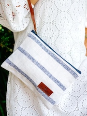 Seaspray Cream Jumbie Stripe Beach Bag And Purse Set - Image 2 of 4