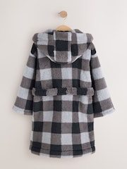Grey Checkerboard Robe (1.5-16yrs) - Image 2 of 5