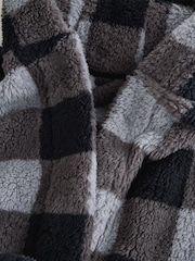 Grey Checkerboard Robe (1.5-16yrs) - Image 3 of 5