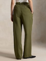Polo Ralph Lauren Alto Waisted Belted Tapered Trousers - Imagen 2 de 5