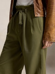 Polo Ralph Lauren Alto Waisted Belted Tapered Trousers - Imagen 3 de 5