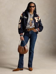 Polo Ralph Lauren Grey Polo Bear Crew Neck Sweatshirt - Image 2 of 4