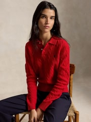 Polo Ralph Lauren Polo Collar Cable Knit Sweater - Imagen 3 de 5