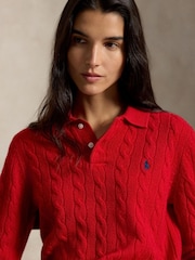 Polo Ralph Lauren Polo Collar Cable Knit Sweater - Imagen 5 de 5