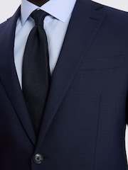 MOSS Blue Slim Fit Performance Suit Jacket - Image 3 of 5