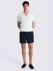 MOSS Blue Smart Swim Shorts - Image 2 of 4