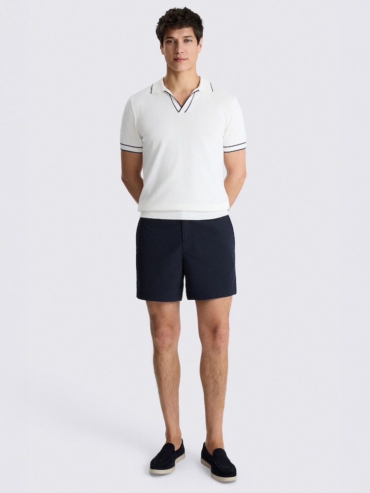MOSS Blue Smart Swim Shorts - Image 2 of 4