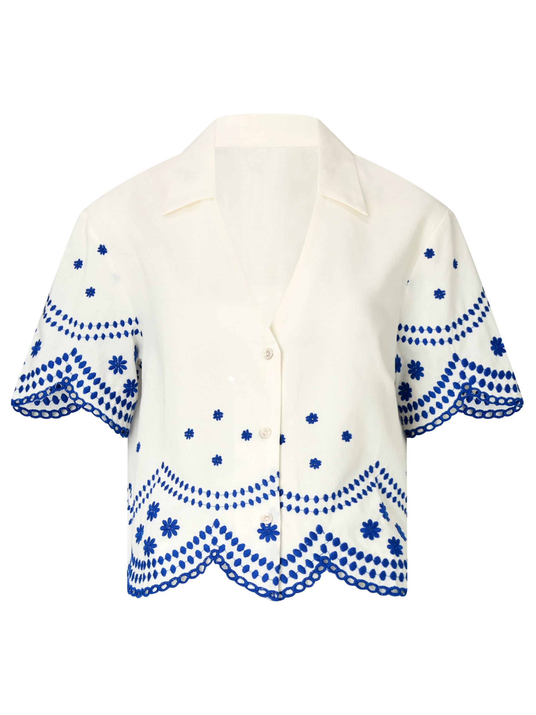 トップス bro Buy KBX White Broderie Shirt from Next USA