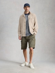 White Stuff Brown Westgate Linen Blend Jacket - Image 1 of 6