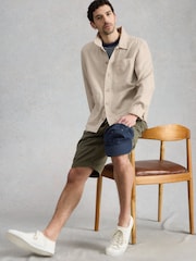 White Stuff Brown Westgate Linen Blend Jacket - Image 3 of 6