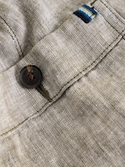 White Stuff Grey Skelmer Linen Trousers - Image 2 of 2