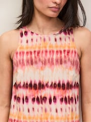 Ro&Zo Pink Tie Dye Print Dress - Image 3 of 6