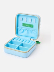 Oliver Bonas Blue Lemon Crochet Jewellery Box - Image 3 of 6