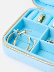 Oliver Bonas Blue Lemon Crochet Jewellery Box - Image 4 of 6