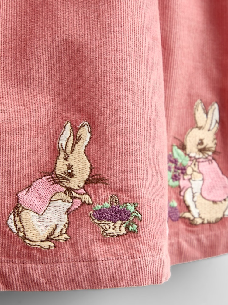 JoJo Maman Bébé Rose Pink Peter Rabbit™ Flopsy Bunny Cord Dress & Bodysuit - Image 7 of 7 JoJo Maman Bébé Rose Pink Peter Rabbit™ Flopsy Bunny Cord Dress & Bodysuit - Image 7 of 7