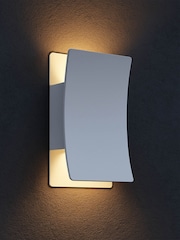 Eglo White Verdolino Steel LED Tricolour Modern Wall Light - Image 1 of 5