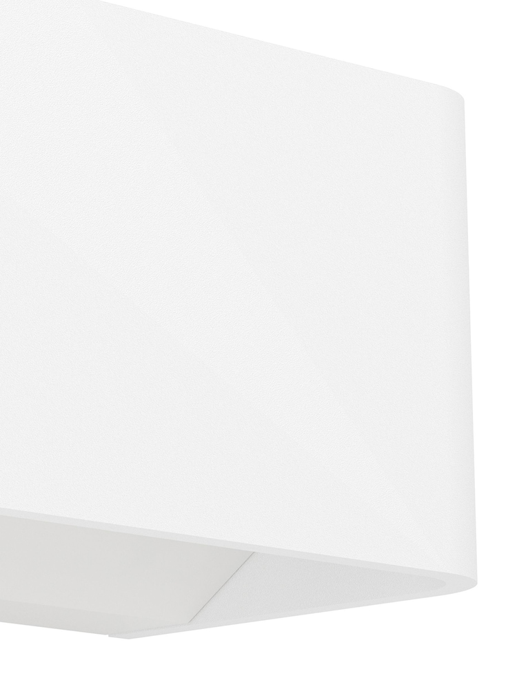 Eglo White Sania-Z Smart Control LED Cube Metal Wall Light - Image 6 of 6