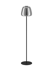 Eglo Black Alfero-Z Smart Control Vaporised Glass Floor Lamp - Image 3 of 6