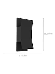 Eglo black Verdolino Steel LED Tricolour Modern Wall Light - Image 4 of 5