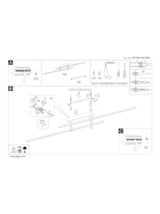 Eglo Sandy Trepiliano Metal Modern LED Linear Ceiling Light - Image 5 of 5