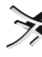 Eglo Black Basic Cabezas-E 4 Flame Wall Ceiling Light, 4000K - Image 2 of 5