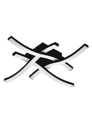 Eglo Black Basic Cabezas-E 4 Flame Wall Ceiling Light, 4000K - Image 5 of 5