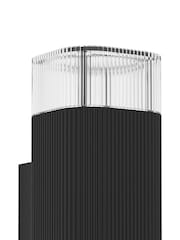 Eglo Black Structure Castelnuovo Metal IP65 GU10 Outdoor Wall Light - Image 3 of 5