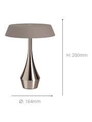 Eglo Dark Bronze Turcio Metal LED Portable Outdoor Table Lamp - Image 4 of 5