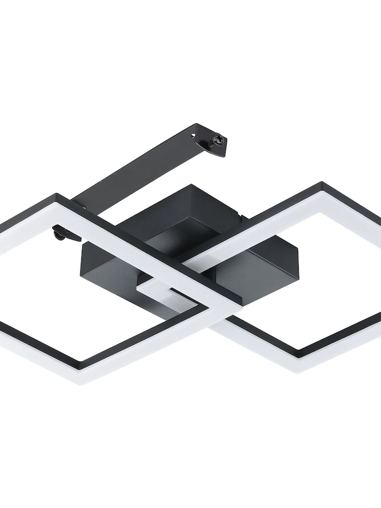 Eglo Black Basic Palmaves-E LED Ceiling Light, 4000K - Image 5 of 5
