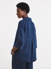 JD Williams Lightweight Denim Shirt Top - Imagen 2 de 4