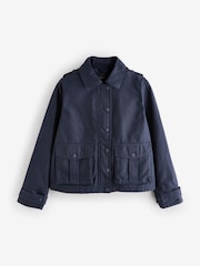 JD Williams Blue Anthology Utility Trucker Jacket - Image 5 of 5