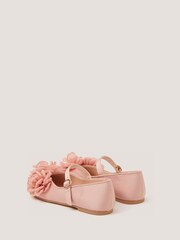 Monsoon Pink Corsage Mary Jane Ballet Flats - Image 3 of 3