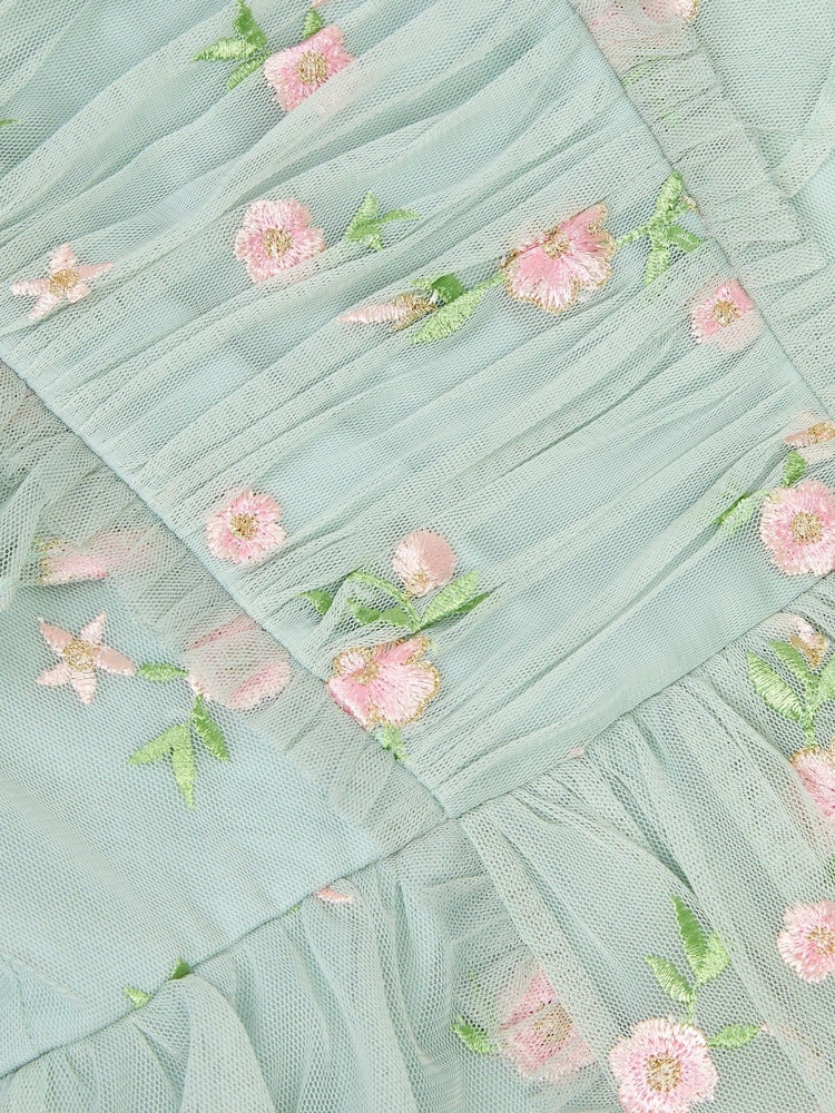 Monsoon שמלת מסיבות רקומה, דגם Primrose - תמונה 4 מתוך 4