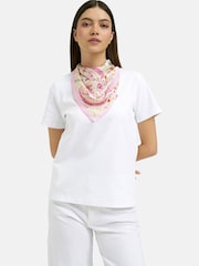 Smith & Soul White Printed Square Scarf - Image 1 of 4