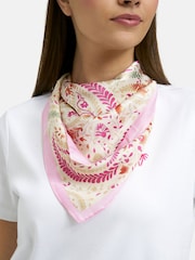 Smith & Soul White Printed Square Scarf - Image 3 of 4