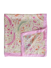 Smith & Soul White Printed Square Scarf - Image 4 of 4