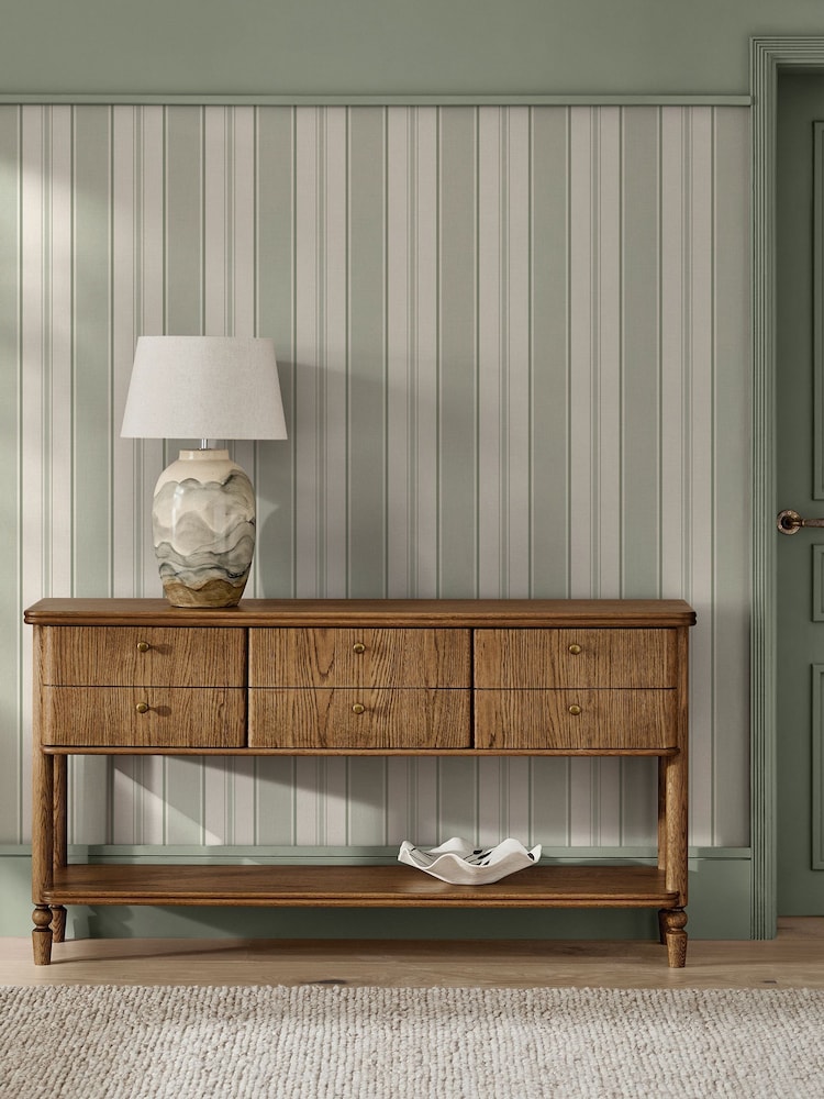 ورق حائط بخطوط بنمط ريفي بطول 10 أمتار - صورة 1 من 5