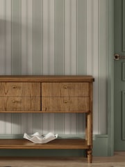 ورق حائط بخطوط بنمط ريفي بطول 10 أمتار - صورة 5 من 5