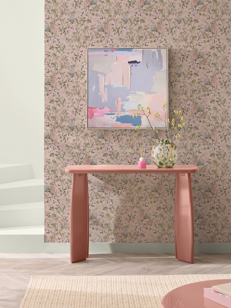 Blush Reflection 10M Wallpaper - Image 1 of 5