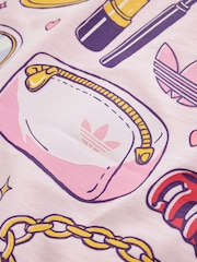 Rosa - adidas Originals Makeup Graphic T-Shirt - Imagem 4 de 4